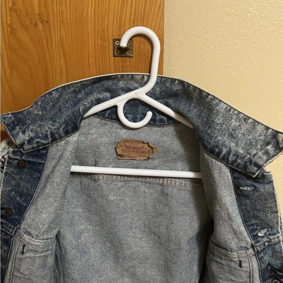 Vintage Levi's 70506-0214 Acid Wash Denim Jacket Size 42 - Picture 5 of 14